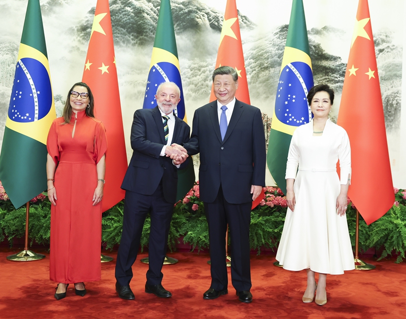 习近平同巴西总统卢拉会谈「相关图片」