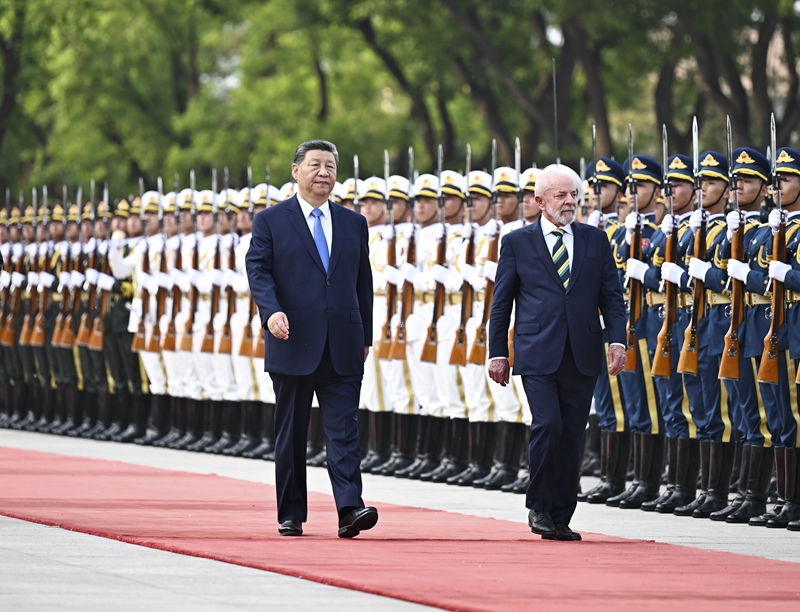 习近平同巴西总统卢拉会谈「相关图片」