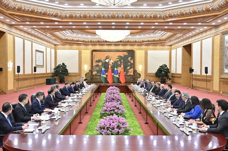 习近平同巴西总统卢拉会谈「相关图片」